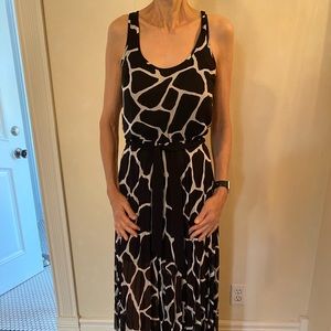 Giraffe Print Michael Kors Maxi Dress Size XXS